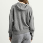 Nothing Written Women's Casta Knit Hoodie Sweater in Gray