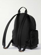 TOM FORD - Leather-Trimmed Nylon Backpack