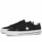 Converse One Star Pro Ox Sneakers in Black/White