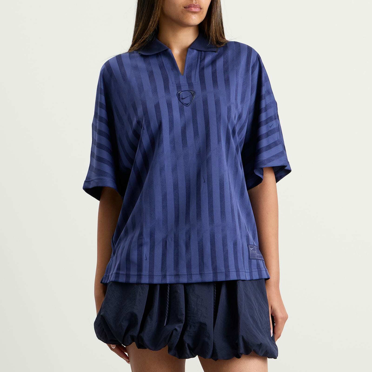 Nike Women's Jersey Top in Blackened Blue