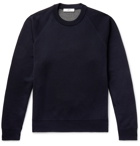 Mr P. - Double-Faced Knitted Sweater - Blue