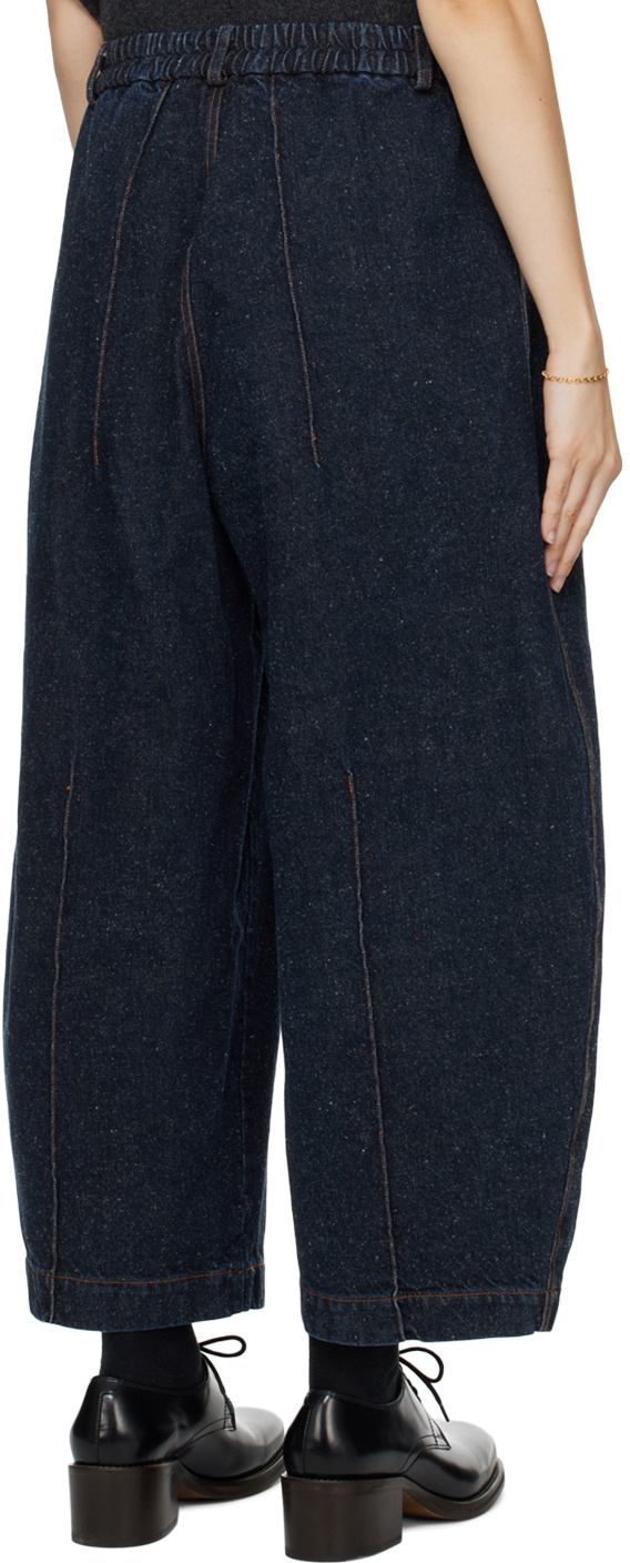 Cordera Navy Curved Jeans