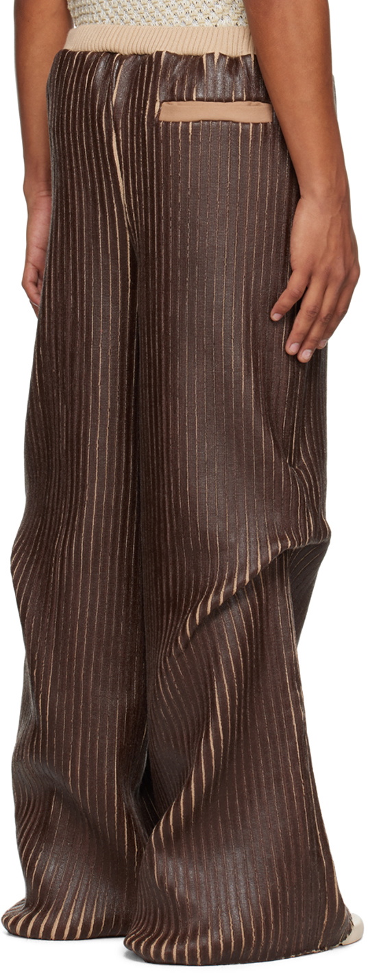 Stanley Raffington SSENSE Exclusive Brown Trousers