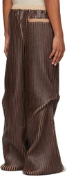 Stanley Raffington SSENSE Exclusive Brown Trousers