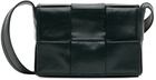 Bottega Veneta Black Mini Candy Cassette Messenger Bag