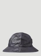 Technical Storage Bucket Hat in Black