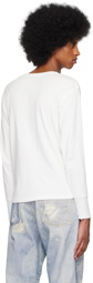 Our Legacy White Nying Long Sleeve T-Shirt