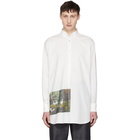 Acne Studios White Mosippa CTN Forest Shirt