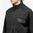 Puma Men's x Pleasures Zip-Off Jacket in Puma Men's Black