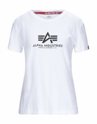 Alpha Industries Womens T-shirt in White