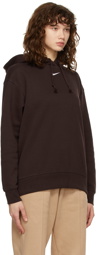 Nike Brown Fleece Sportswear Essential Hoodie