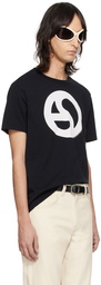 Acne Studios Black Graphic T-Shirt