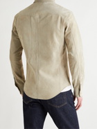 TOM FORD - Western Suede Shirt - Gray