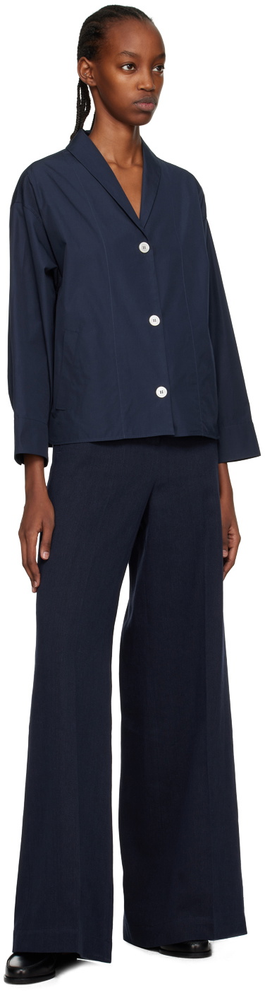 S Max Mara Navy Gange Jacket S Max Mara