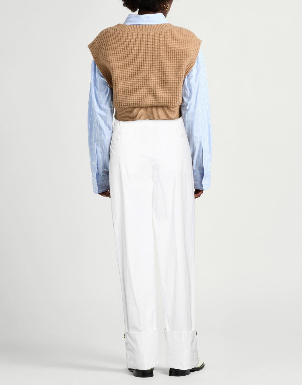 Darkpark Womens Pants in White