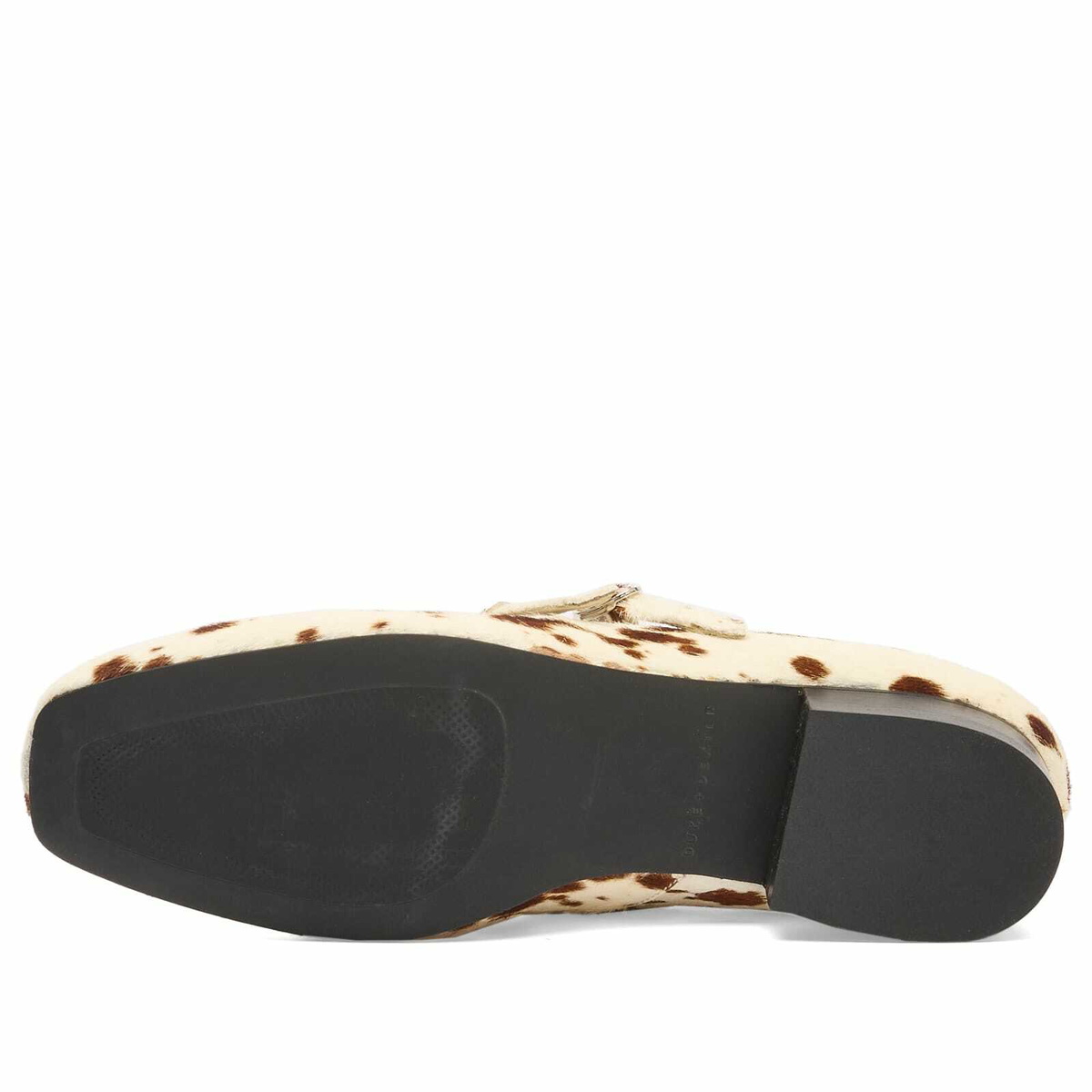 Duke + Dexter Women's Mary Jane Shoe in Brown Cow