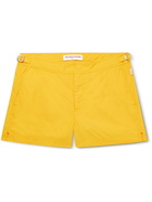 Orlebar Brown - Springer II Slim-Fit Short-Length Swim Shorts - Yellow