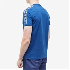 Fred Perry Authentic Men's Contrast Tape Ringer T-Shirt in Shaded Cobalt/Navy