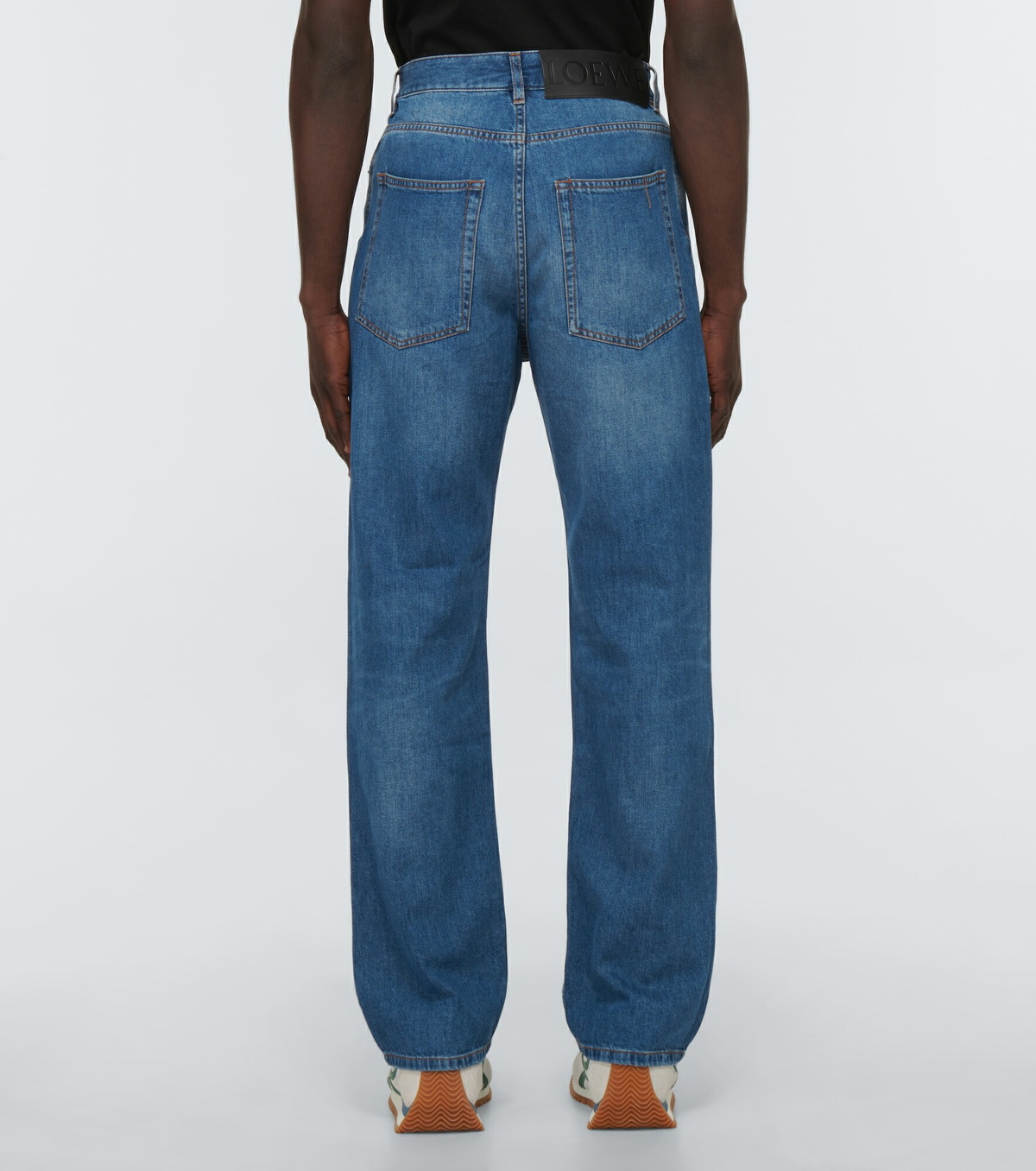 Loewe - High-rise straight jeans Loewe