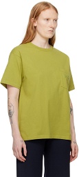 Bode Green 'Bode' Embroidered T-Shirt