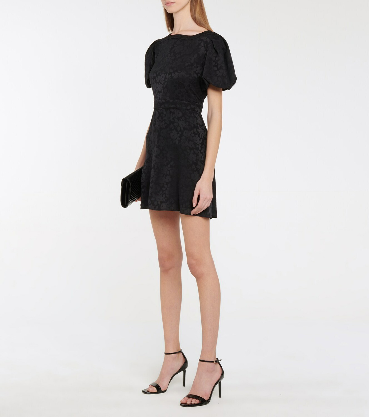【関税&送料込】Saint Laurent Printed Viscose Mini Dress Saint Laurent Floral silk jacquard minidress Saint Laurent