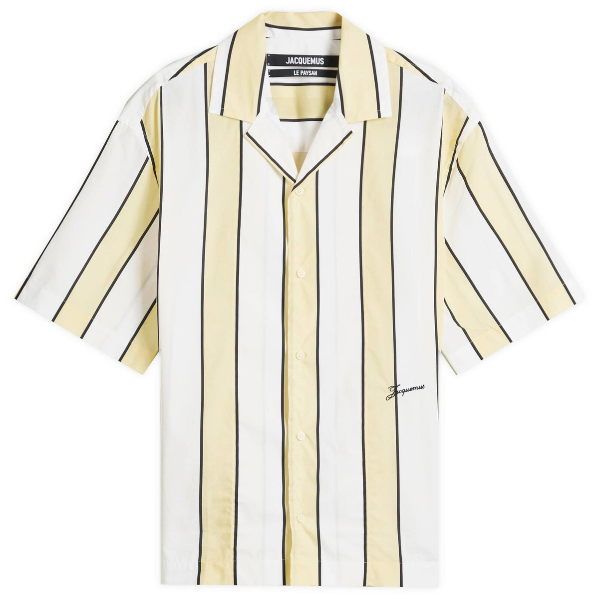 JACQUEMUS Blue Le Papier 'Le Polo Neve' Polo Jacquemus