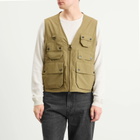 Barbour Men's Heritage + Utility Editor Casual Vest in British Khaki