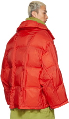 A. A. Spectrum Red Airy Jacket