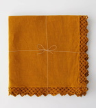 Once Milano Set of 4 macramé linen napkins