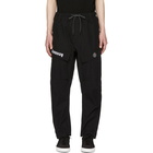 Marcelo Burlon County of Milan Black and White Cargo Pants