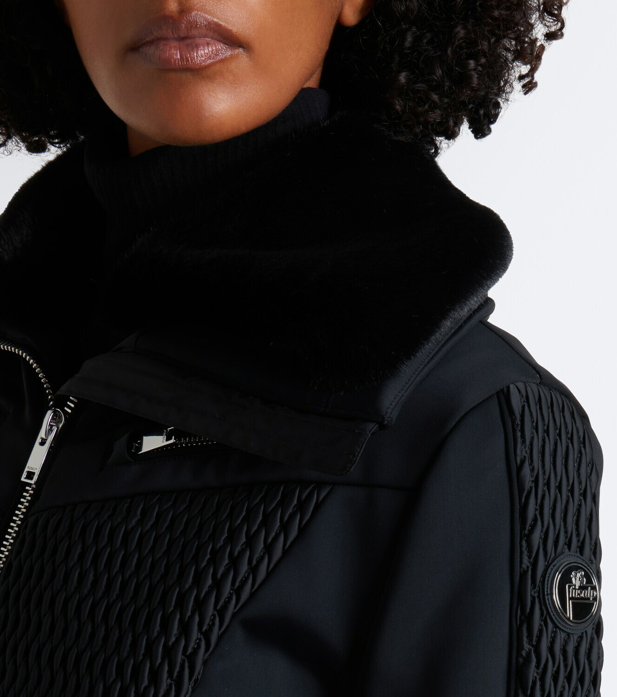 Fusalp Montanetta belted flared ski suit
