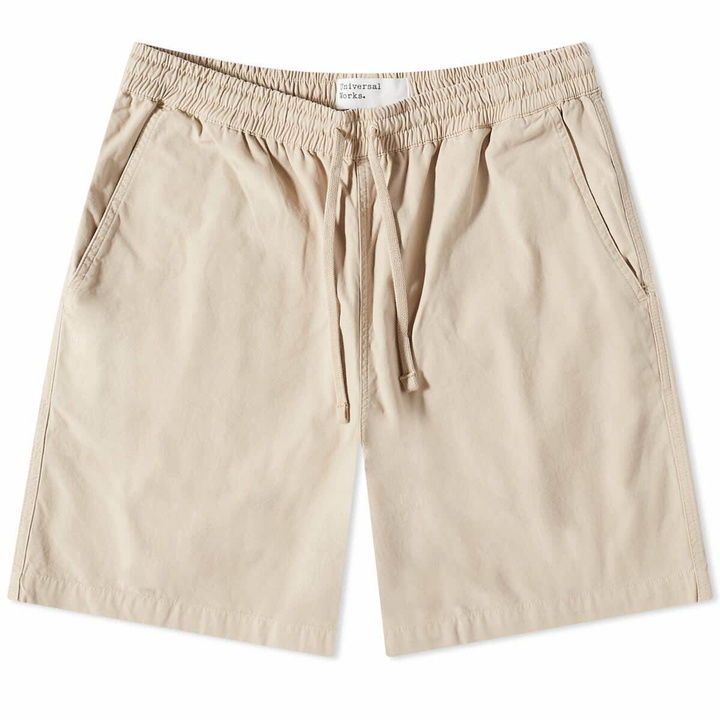 Photo: Universal Works Men's Beach Short in Sand