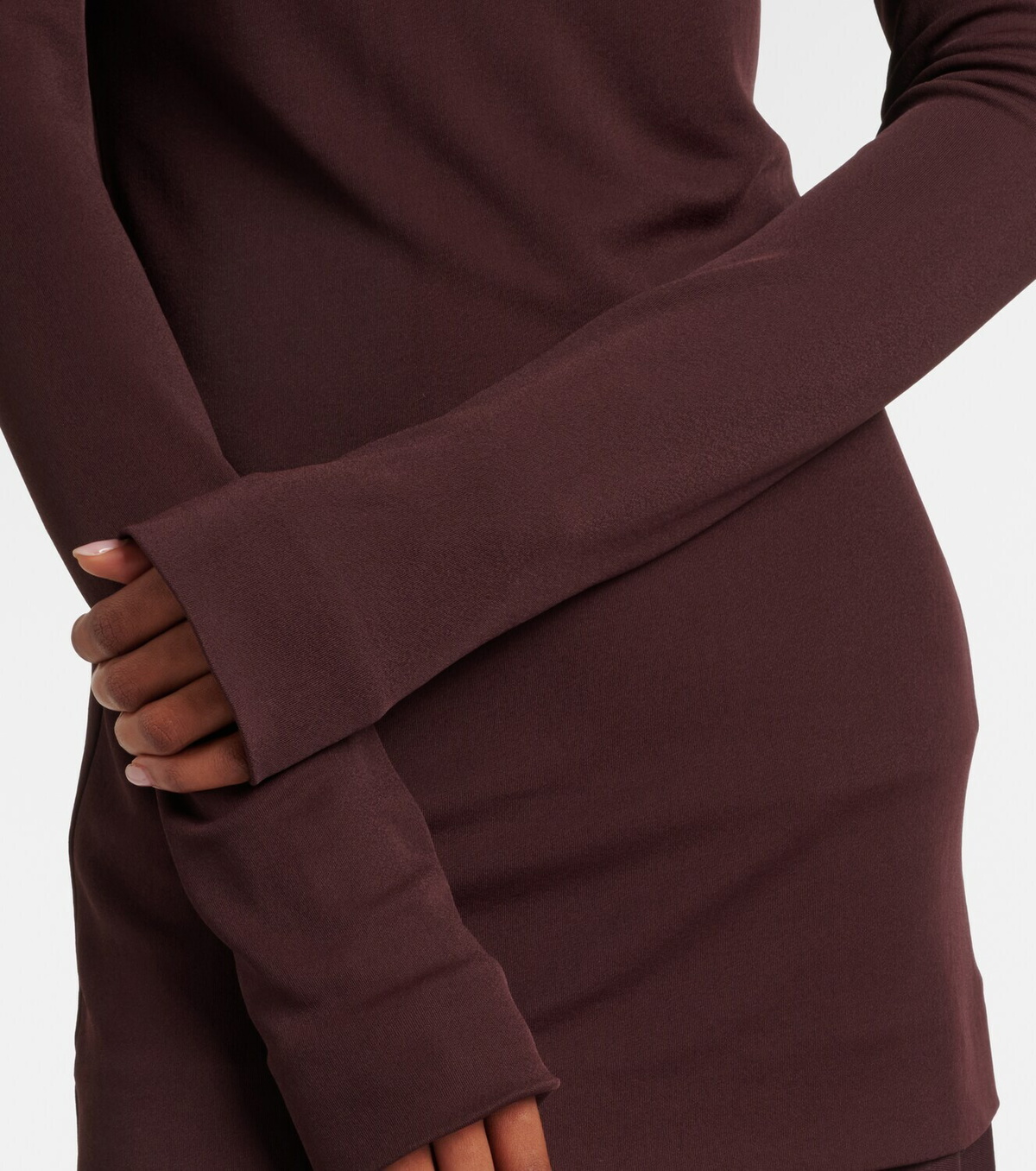 Jil Sander Jersey maxi dress