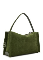 JW Anderson Loafer Suede Shoulder bag - Khaki - One Size