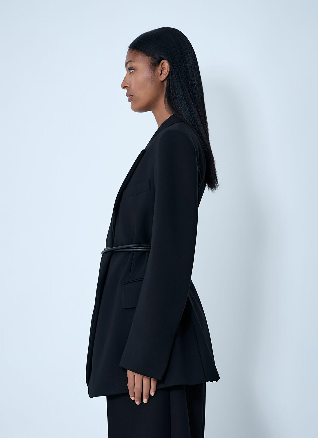 Sportmax Belted Single-Breasted Blazer