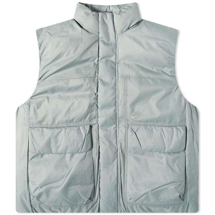 Photo: Nike Men's Tech Pack Insulated Woven Vest in Mica Green