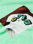 iggy - Printed Cotton-Jersey T-Shirt - Green