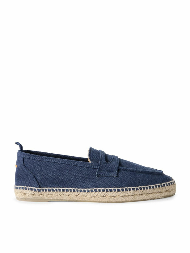 Photo: Castañer - Nacho Canvas Espadrilles - Blue