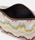 Missoni Soft Zigzag leather-trimmed shoulder bag