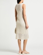 Peserico Womens Midi dress Ivory