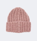 Moncler Grenoble Logo alpaca and wool-blend beanie