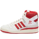 Adidas Men's Forum 84 Hi-Top Sneakers in White/Team Power Red