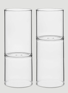 Fferrone Design Set of Two Revolution Wine Glass