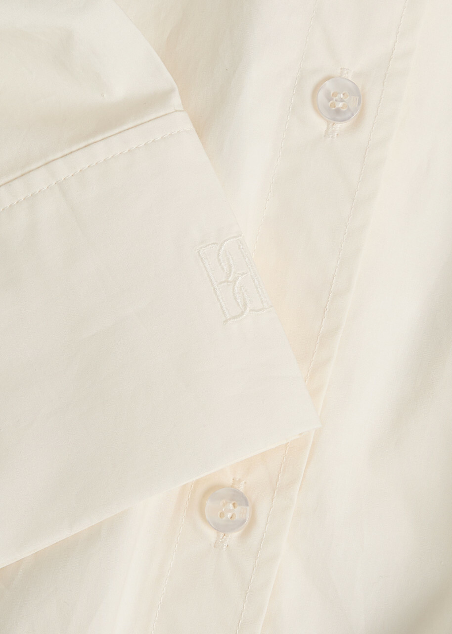 BY Malene Birger Derris Cotton Shirt White