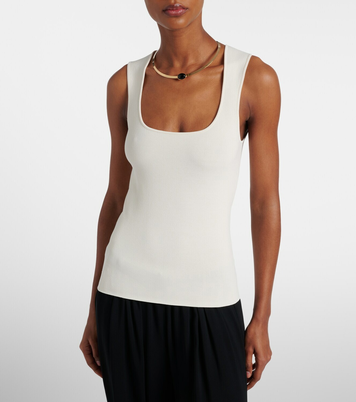 Róhe Knitted tank top