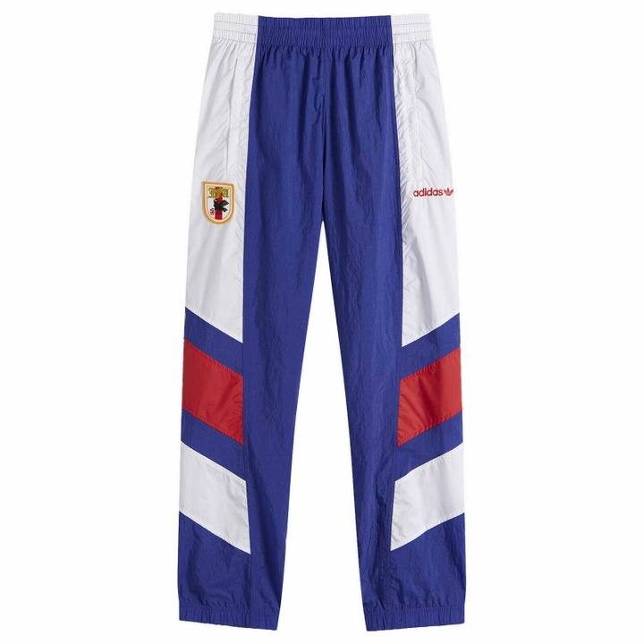 Photo: Adidas Men's JFA EQT Track Pant in Active Blue