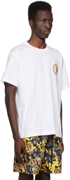 Versace Jeans Couture White Bonded T-Shirt