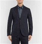 Berluti - Navy Slim-Fit Unstructured Cotton and Linen-Blend Twill Suit Jacket - Men - Navy