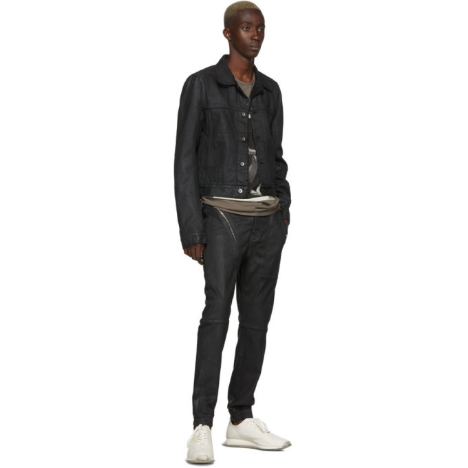 Rick Owens Drkshdw Black Aircut Jogger Jeans Rick Owens Drkshdw