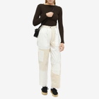 W'menswear Women's Unisex Freedom Flight Trouser in Off-White